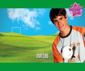 Puzzle de Matias (Gastón Soffritti), hermano de Josefina, mejor amigo de Facundo