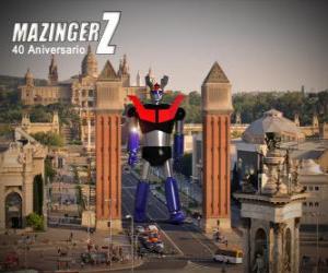 Puzzle de Mazinger Z 40 aniversario (1972-2012)