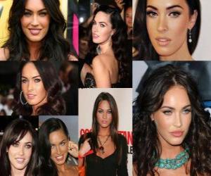 Puzzle de Megan Fox es una actriz y modelo, estadounidense.