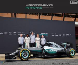 Puzzle de Mercedes F1 Team 2016