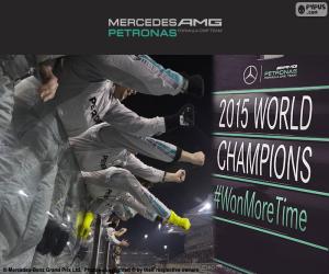 Puzzle de Mercedes F1 Team campeón 15
