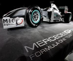 Puzzle de Mercedes W01