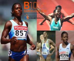 Puzzle de Merlene Ottey correrá en Barcelona 2010 con 50 años 