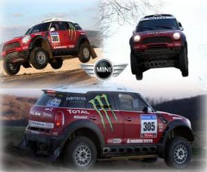 Puzzle de Mini All4 Racing Dakar 2011