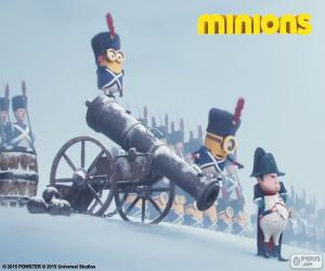 Puzzle de Minions y Napoleón