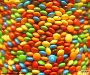 Puzzle de M&M's variados