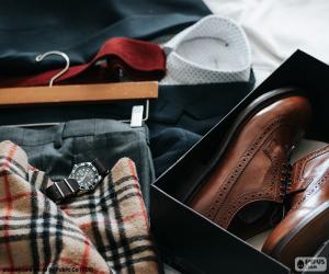 Puzzle de Moda Masculina