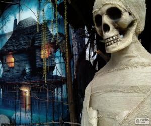 Puzzle de Momia y casa encantada