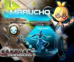 Puzzle de Morucho, y Akwimos su nuevo Bakugan guardián