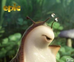 Puzzle de Mub, una babosa de un mundo secreto