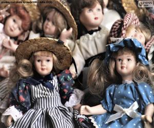 Puzzle de Muñecas de porcelana