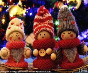 Puzzle de Muñecos de Navidad