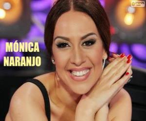 Puzzle de Mónica Naranjo, cantante española