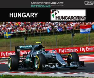 Puzzle de N. Rosberg GP Hungría 2016