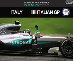 Puzzle de N. Rosberg, G.P Italia 2016