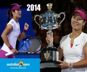 Puzzle de Na Li Campeona Open Australia 2014