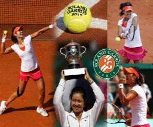 Puzzle de Na Li Campeona Roland Garros 2011