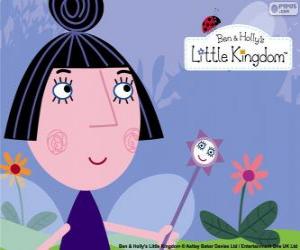 Puzzle de Nana Ciruela es la ama de llaves del pequeño castillo, hechicera, maestra y la mejor amiga adulta de la Princesa Holly