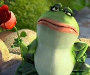 Puzzle de Nanette, la rana de jardín