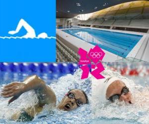 Puzzle de Natación - Londres 2012 -