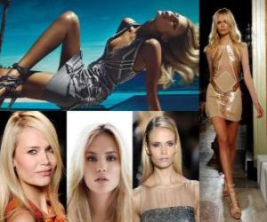 Puzzle de Natasha Poly es una modelo rusa.