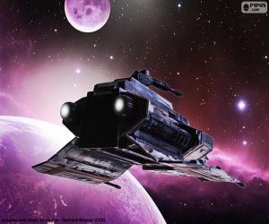 Puzzle de Nave especial por el espacio