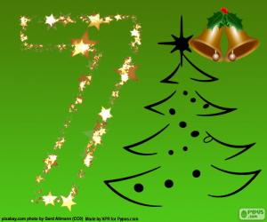 Puzzle de Navidad, número 7