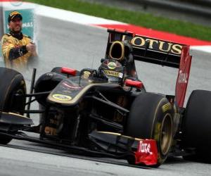Puzzle de Nick Heidfeld - Renault - Sepang, Gran Premio de Malasia (2011) (3er Clasificado)