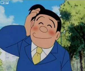 Puzzle de Nobisuke Nobi, papá de Nobita