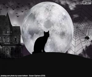 Puzzle de Noche de Halloween