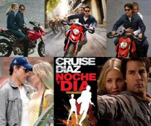 Puzzle de Noche y Día, donde  Roy Miller (Tom Cruise) es un agente secreto con una cita a ciegas con June Havens (Cameron Diaz), una desdichada en el amor.