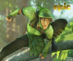 Puzzle de Nod, guerrero de los Hombres Hoja