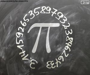Puzzle de Número π (pi)