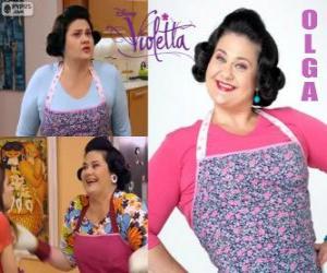 Puzzle de Olga es divertida, habladora, espontánea, chismosa y extrovertida