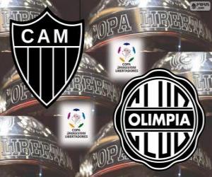 Puzzle de Olimpia Asunción vs Atlético Mineiro. Final Copa Libertadores 2013