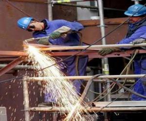 Puzzle de Operario soldando