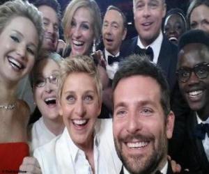 Puzzle de Oscars 2014, selfie