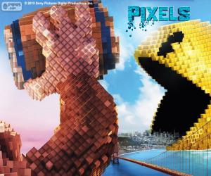 Puzzle de Pac-Man y Donkey Kong