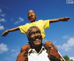 Puzzle de Padre y hijo