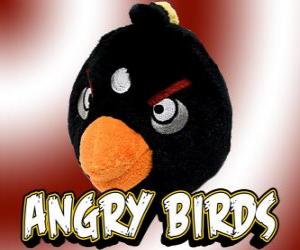 Puzzle de Pájaro Negro (Black Bird), pájaro bomba, pájaro que explota