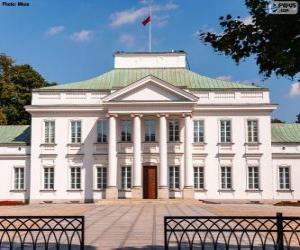 Puzzle de Palacio Belwederski, Varsovia, Polonia