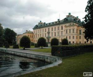 Puzzle de Palacio de Drottningholm, Drottningholm, Suecia