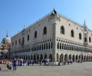 Puzzle de Palacio Ducal de Venecia, Italia