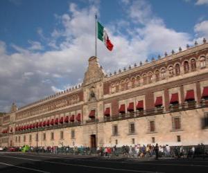 Puzzle de Palacio Nacional, México