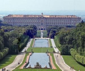Puzzle de Palacio Real de Caserta, Italia
