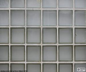 Puzzle de Pared de bloques de vidrio