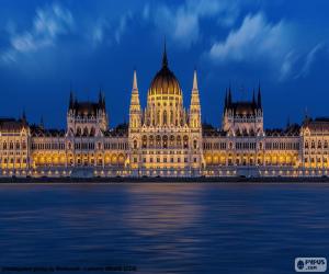 Puzzle de Parlamento de Budapest, HUN