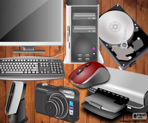 Puzzle de Partes de la computadora