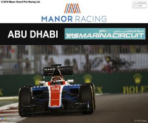 Puzzle de Pascal Wehrlein, GP Abu Dhabi 16