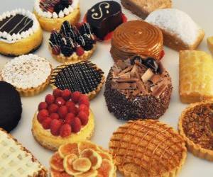 Puzzle de Pasteles variados